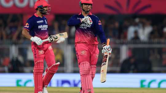Sooryavanshi pyrotechnics help RR to fourth win on the bounce