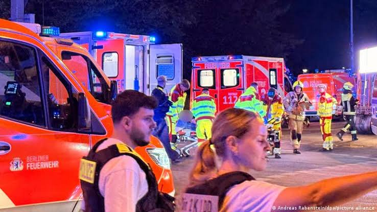 Germany launches manhunt after Berlin Pride van ramming