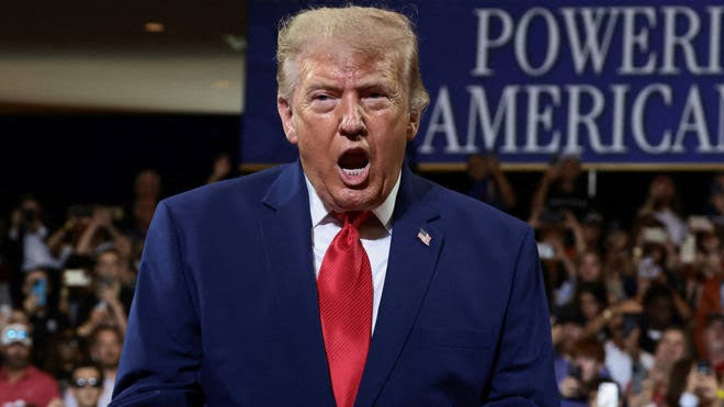'Pinky Herman': Trump mocks Jon Ossoff, but flubs punchline in Georgia
