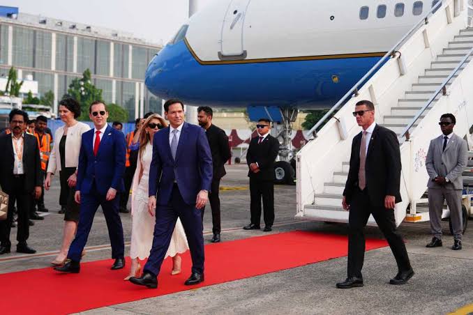 Rubio arrives in India ahead of Quad talks as U.S. tries to reset strained ties