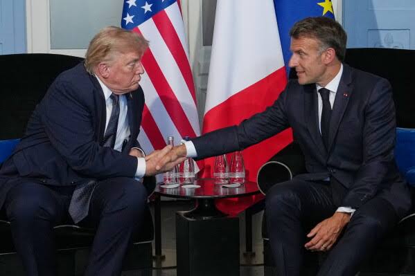 Trump projects confidence about Iran deal as he meets global leaders for G7 summit