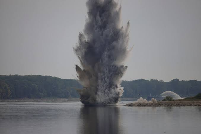 Romania blasts rocks to reroute cooling Danube water to nuclear reactor