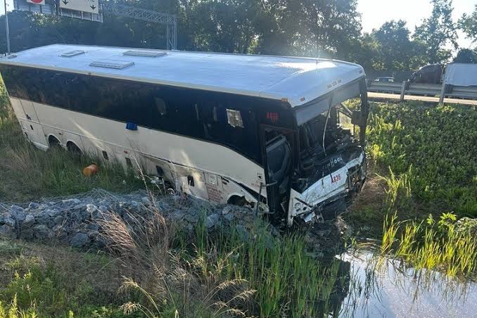 Bus driver charged after Virginia crash kills 5, including family headed to wedding