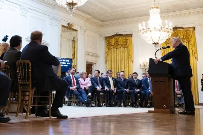 Here’s how the TV networks handled Trump’s highly unusual prime-time address