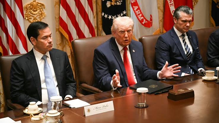 Scoop: Trump convenes Iran situation room meeting amid renewed Hormuz crisis