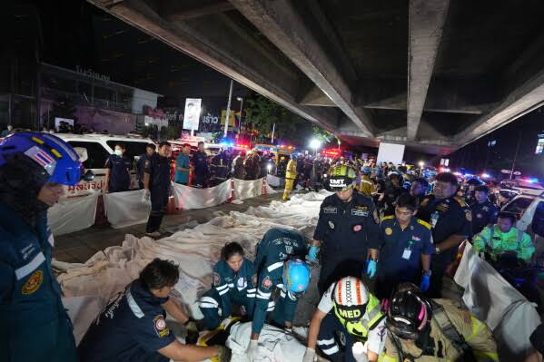 Fire breaks out at a pub in Bangkok, killing at least 27 people