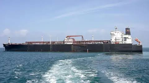 Which Asian countries' ships are passing through the Strait of Hormuz?