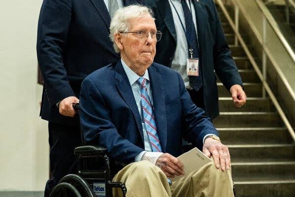 Mitch McConnell Discharged From Rehabilitation Facility