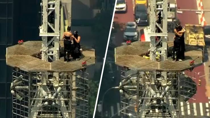 Death-defying proposal? Two arrested after climbing Empire State Building