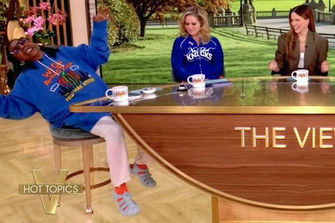 Whoopi Goldberg collapses live on The View in shock over Knicks game