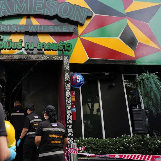 Bangkok pub fire kills 27, officials say emergency exits were obstructed