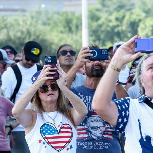 Live updates: Great American State Fair closes until 5 p.m.; Donald Trump heads to Mount Rushmore