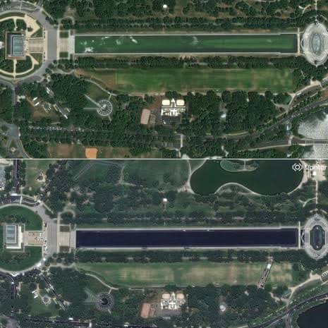 Before-and-after photos: Trump’s $14.2m makeover delivers … a blue pool
