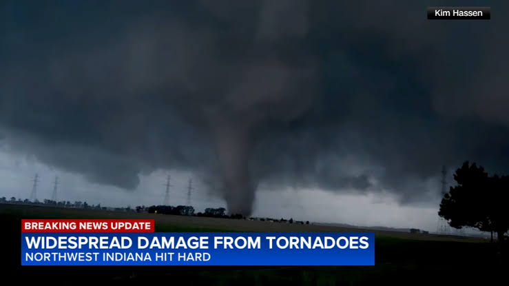 Chicago weather: EF-3 tornadoes ravage parts of Chicago area, including Streator, Illinois, Kouts, Indiana; EF-1 damages Bartlett