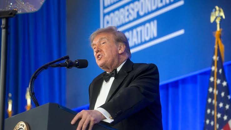 5 standout moments from Trump’s fiery WHCA dinner speech
