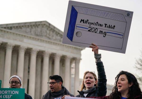 Abortion Pill Lawsuit Leaves Trump in a Political Bind Ahead of the Midterms