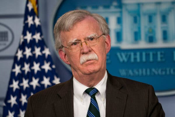 John Bolton, Ex-Trump Adviser, Reaches Deal to Plead Guilty Over Classified Information