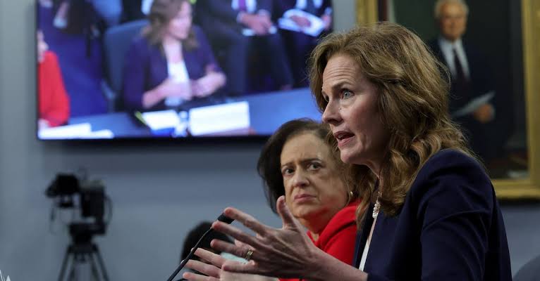 US justices make rare Capitol Hill appearance to warn of threats against them