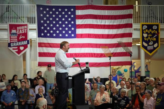 Graham Platner wins the Democratic primary for US Senate in Maine, will face GOP Sen. Susan Collins