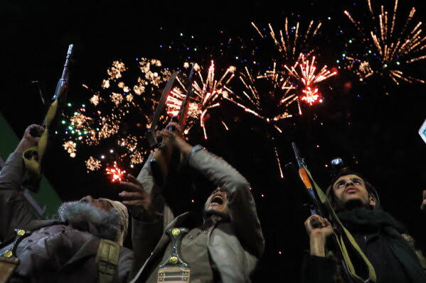 Iran-backed Houthis fire missiles at Saudi Arabia in response to airstrikes in Yemen
