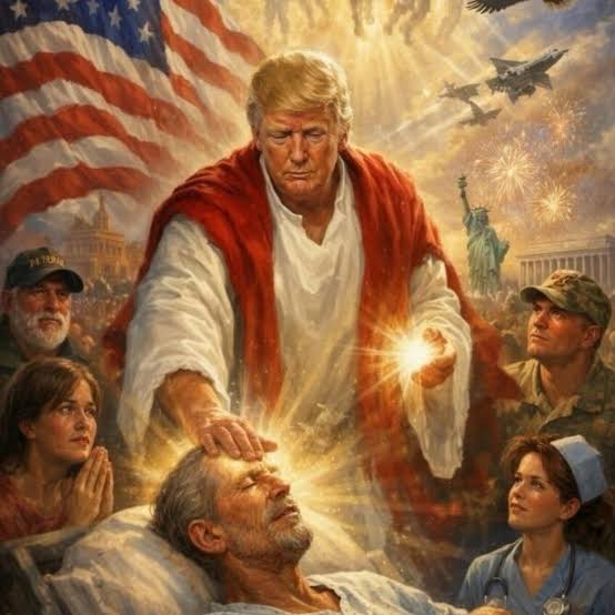Trump's AI image of himself as Jesus-like figure follows feud with Pope Leo