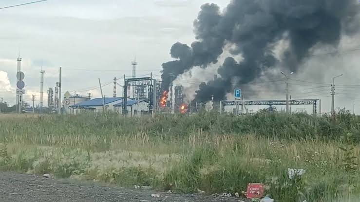 Ukrainian drones hit Russia’s largest oil refinery as Zelenskyy says Siberia now ‘within reach’