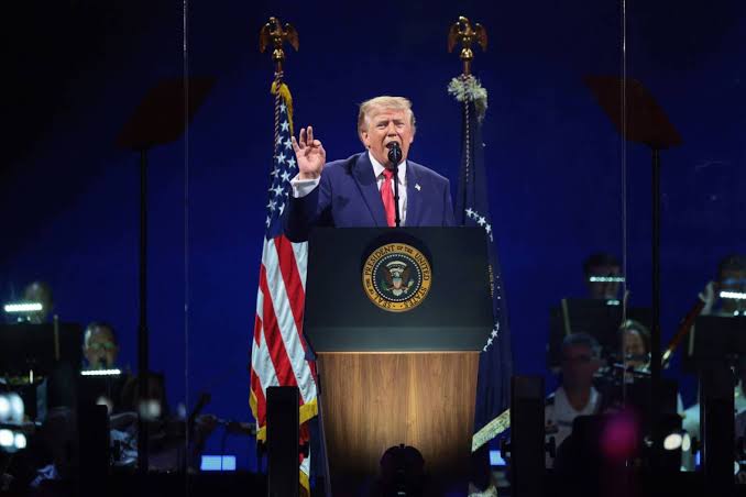 Trump Said a Bunch of Weird Stuff About History in July 4th Speech