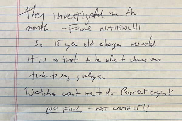 Compare the Purported Epstein Suicide Note to His Writings