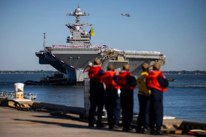 World's largest aircraft carrier returns from 11-month deployment, longest since Vietnam War