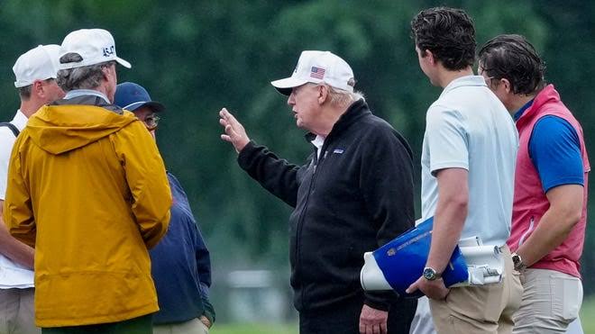 Trump says Reflecting Pool 'in full use,' confirms DC golf course work