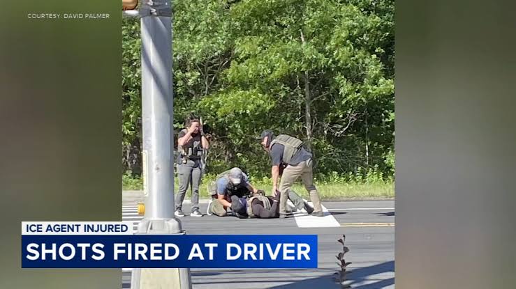 ICE agent fires gun after being hit by vehicle in Ocean County, New Jersey: Police