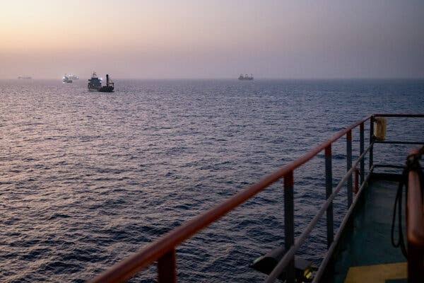 Iran Live Updates: After Intense U.S. Strikes, Iran Targets Gulf States and Claims Strait is Closed