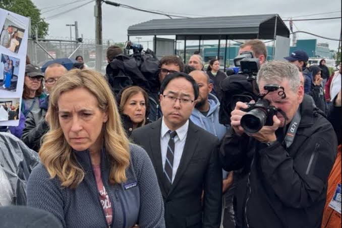 New Jersey Gov. Sherrill denied access to North Jersey immigration detention center as hunger strike enters fourth day
