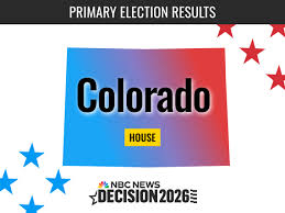 Colorado House Primary Election 2026 Live Results