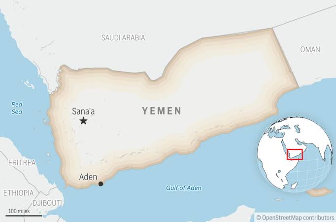 British military says cargo ship reports attack in the Red Sea off Yemen