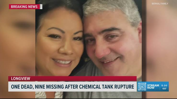 1 confirmed dead, 9 missing in chemical tank rupture at Nippon Dynawave pulp and paper mill in Longview