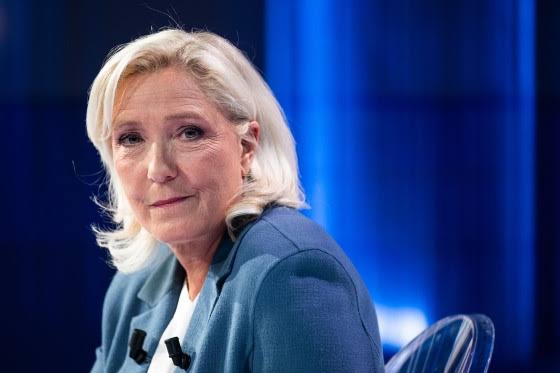 Far-right leader Marine Le Pen says she will run for president of France after court lifts ban