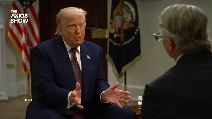 Exclusive: Trump tells "The Axios Show" that Anthropic was a national security threat