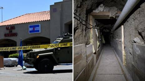 Four suspects charged after one-ton cocaine bust reveals US-Mexico tunnel