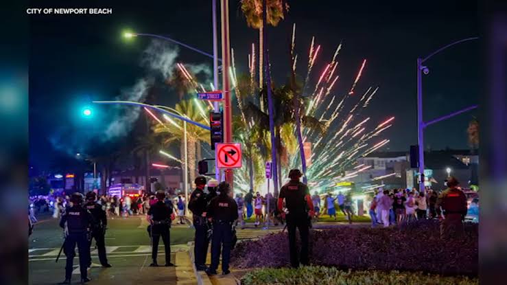 Over 400 people arrested during chaos at Newport Beach July 4th celebrations, police say