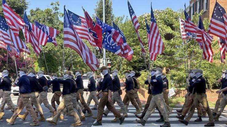 White supremacist group marches on U.S. Capitol on Fourth of July