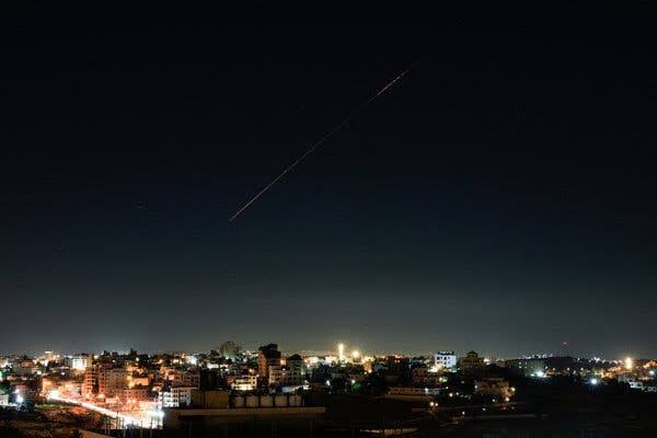 Live Updates: Iran Fires Missiles at Israel for First Time Since April Cease-Fire