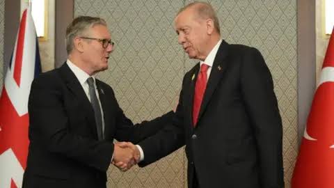 Sir Keir Starmer gifted gun and ammunition by Turkish president