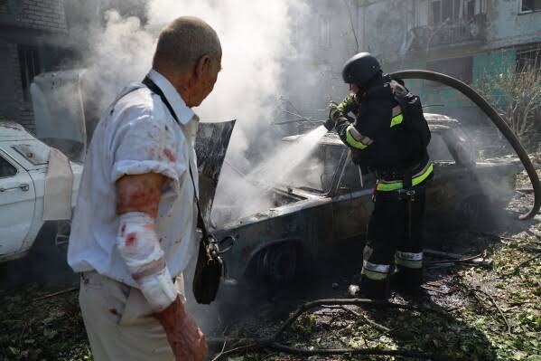 Ukrainian drone attack on an oil hub deep inside Russia kills 13, officials say