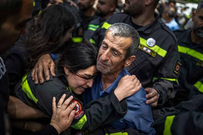 After the sirens: Lebanon’s first responders swing between duty and grief : The Picture Show