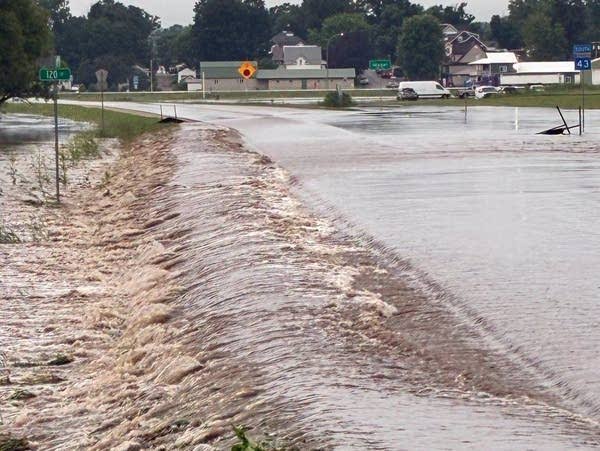 Water rescues and roads closed: Torrential rains cause flash flooding in southern Minnesota