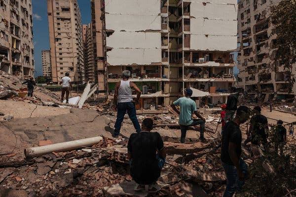 He Was Deported Back to Venezuela and Started Anew. Then the Quakes Hit.