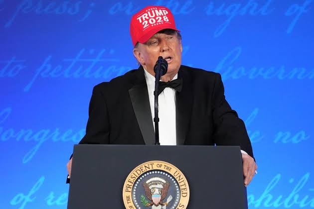 Trump returns to WHCD with measured tribute and sharp attacks after May shooting