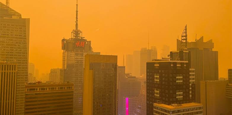 Canadian wildfire smoke to invade US again, spreading thick haze, extremely poor air quality to millions