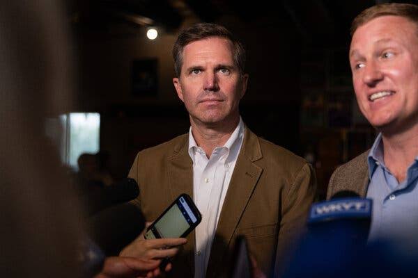 Kentucky Gov. Andy Beshear Demands Health Update on Mitch McConnell
